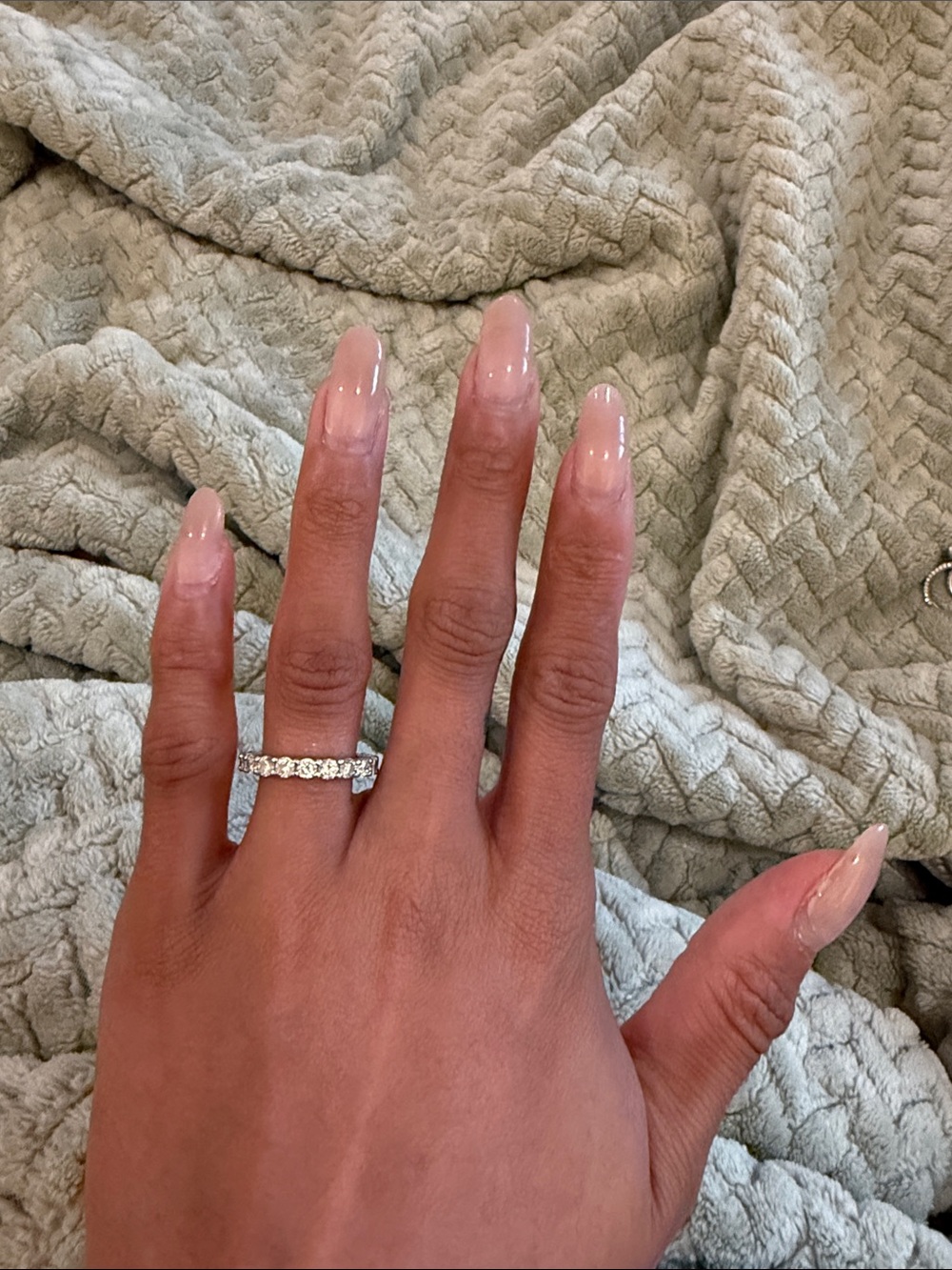 Brilliant Earth 2ct Lab Grown Eternity Ring - Size 5